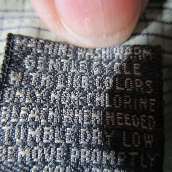 Van Heusen dress button down shirt, sz small - Picture 8 of 8